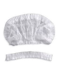 GORRO(25) CUBRECABEZA CA ACORDEON PP BLANCO